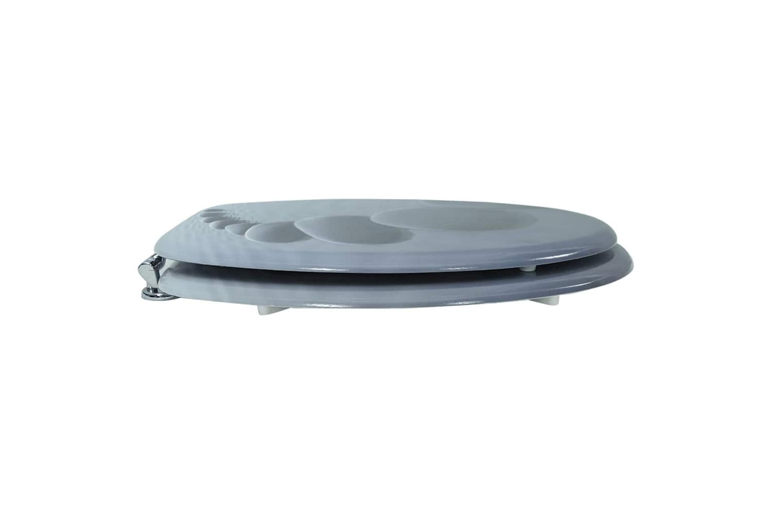 Vidaxl 140804 Wc Toilet Seat Mdf Lid Stones-5