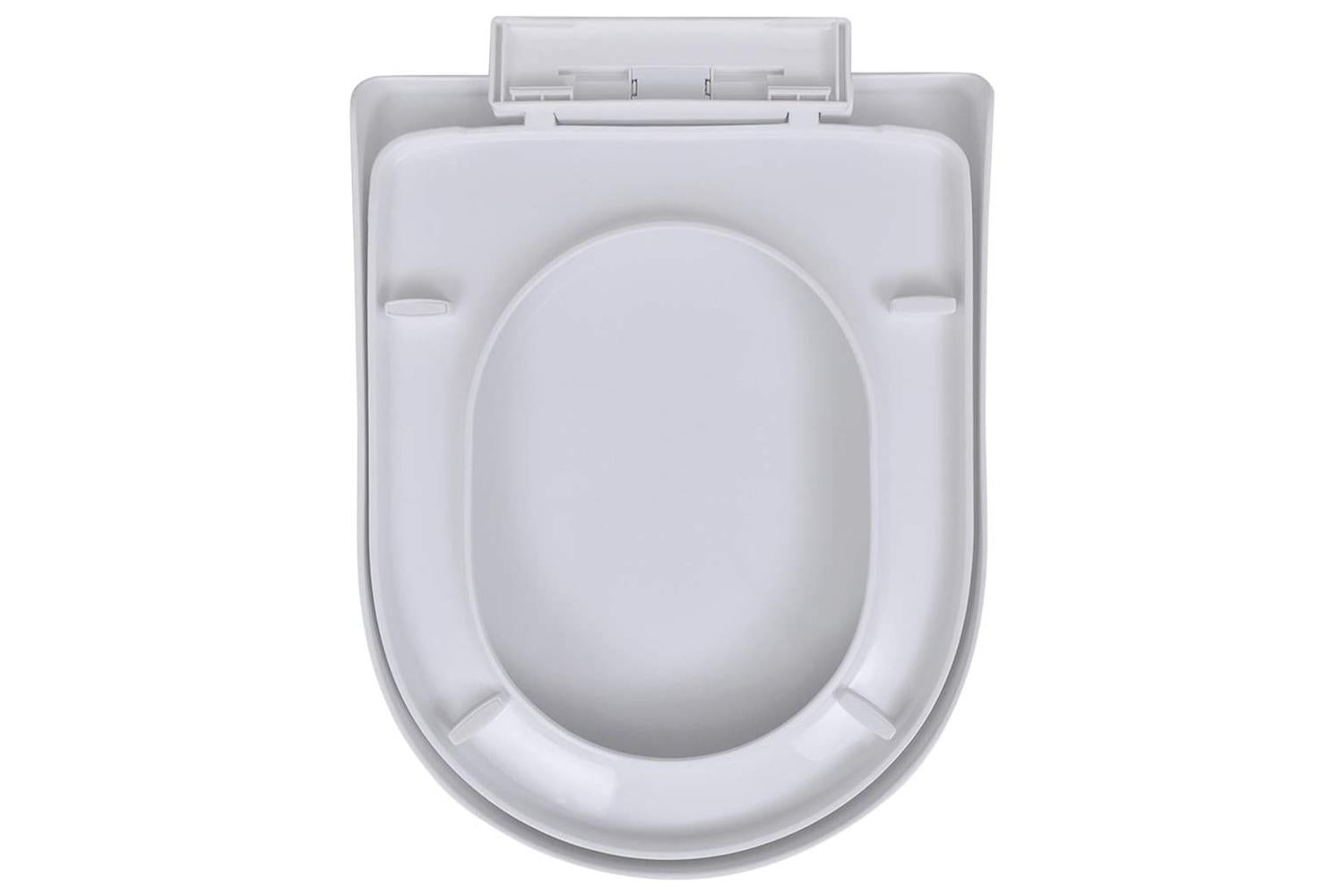 Vidaxl 275928 Toilet Seats With Soft Close Lids 2 Pcs Plastic White-4