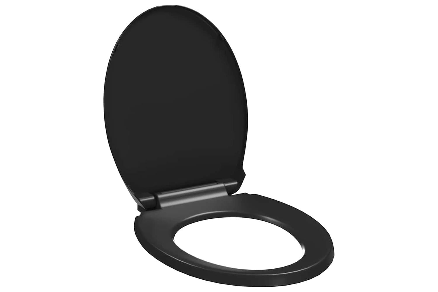 Vidaxl 145021 Soft-close Toilet Seat With Quick-release Design Black