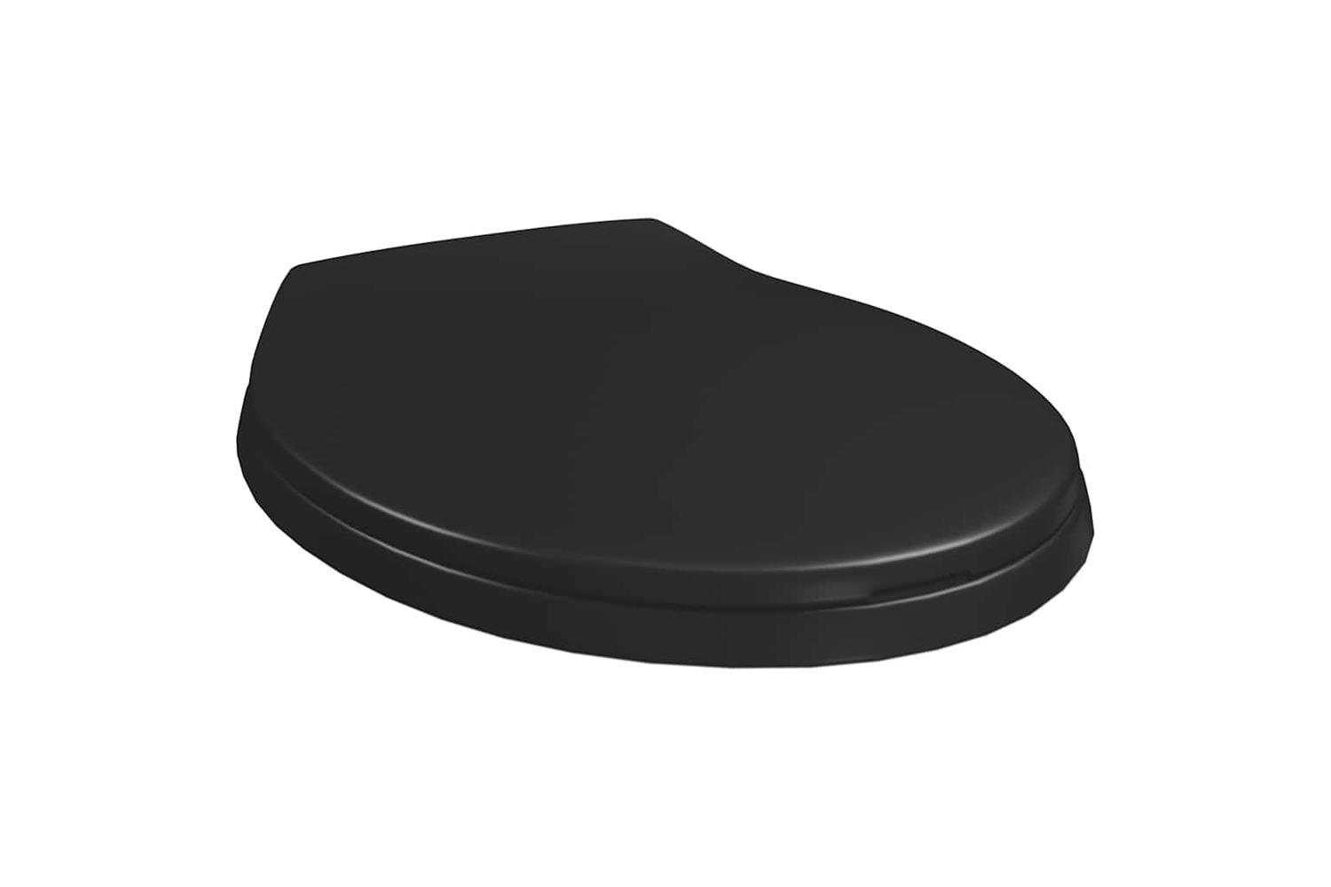 Vidaxl 145021 Soft-close Toilet Seat With Quick-release Design Black-4