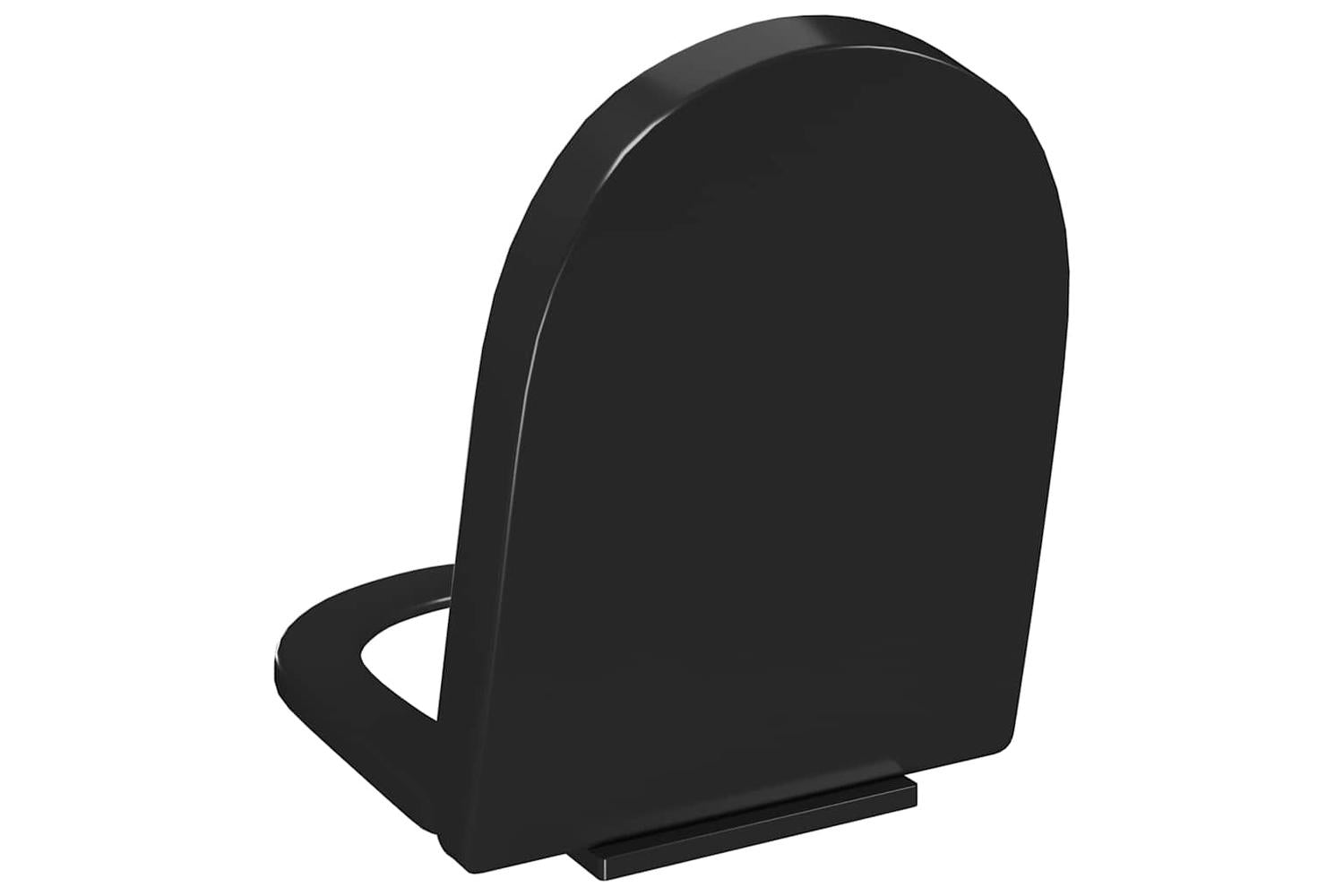 Vidaxl 145022 Soft-close Toilet Seat With Quick-release Design Black-6
