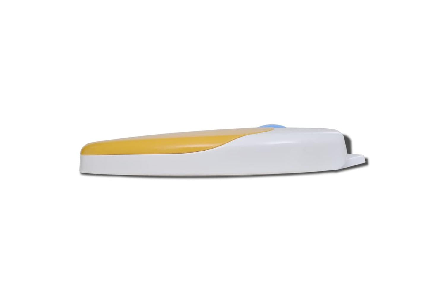 Vidaxl 275931 Toilet Seats With Soft Close Lids 2pcs Plastic White And Yellow-10