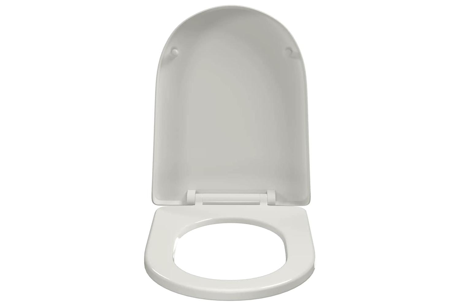 Vidaxl 141763 White Soft-close Toilet Seat Square-4