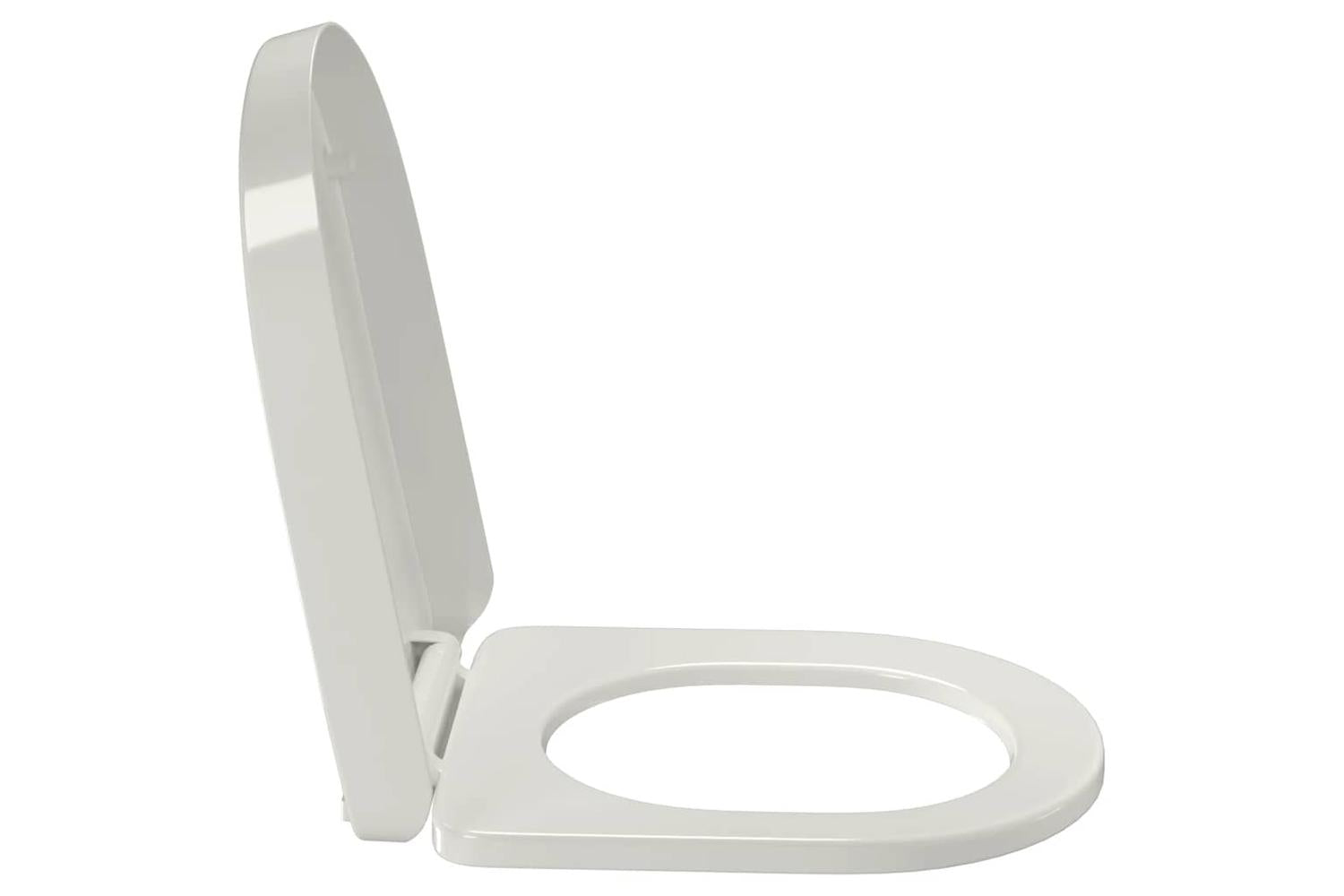 Vidaxl 141763 White Soft-close Toilet Seat Square-5
