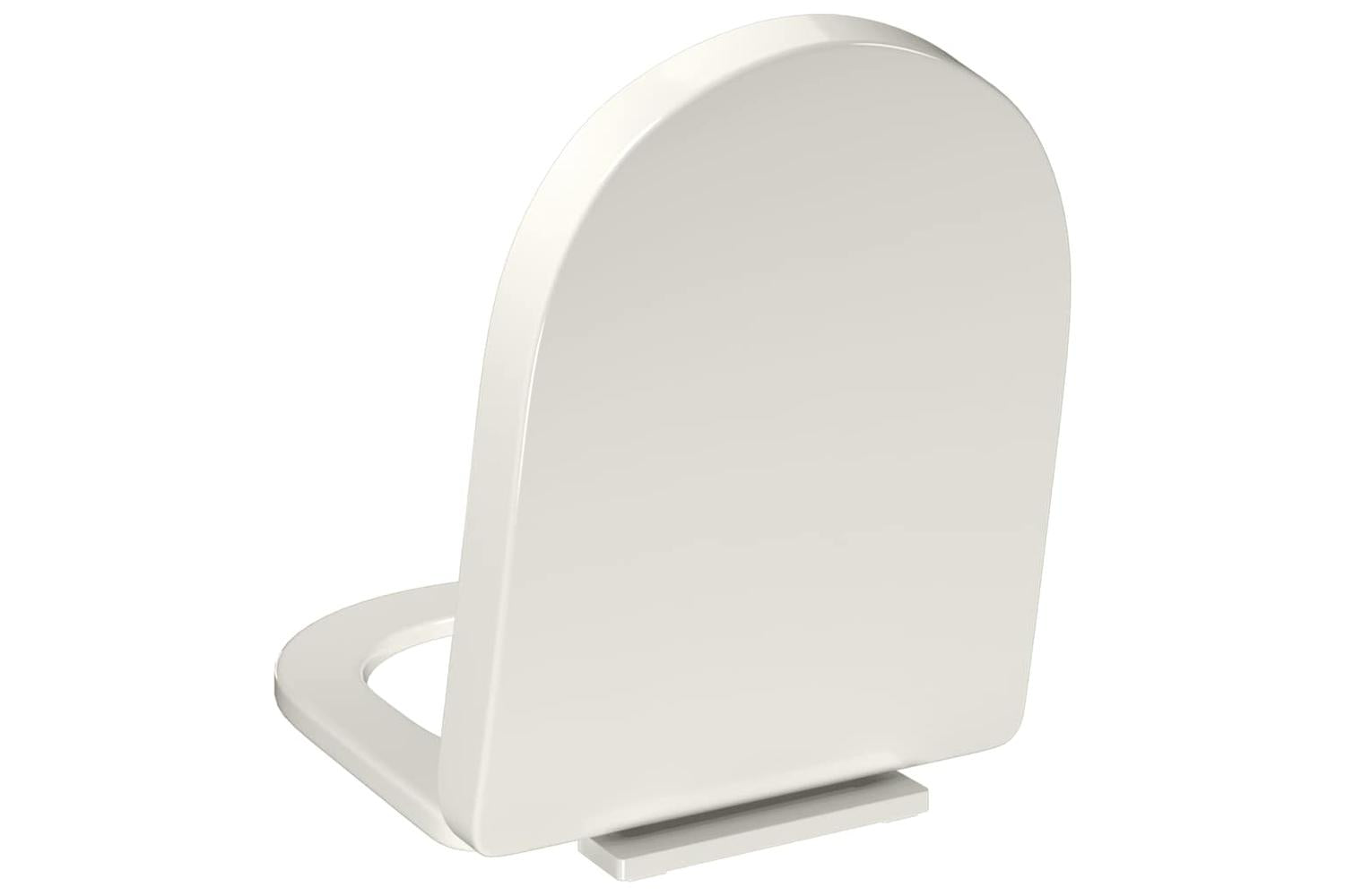 Vidaxl 141763 White Soft-close Toilet Seat Square-6