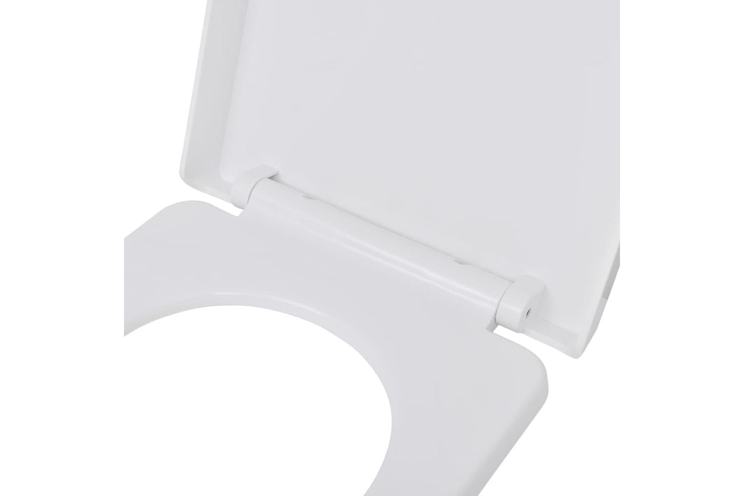 Vidaxl 275930 Toilet Seats With Soft Close Lids 2 Pcs Plastic White-6
