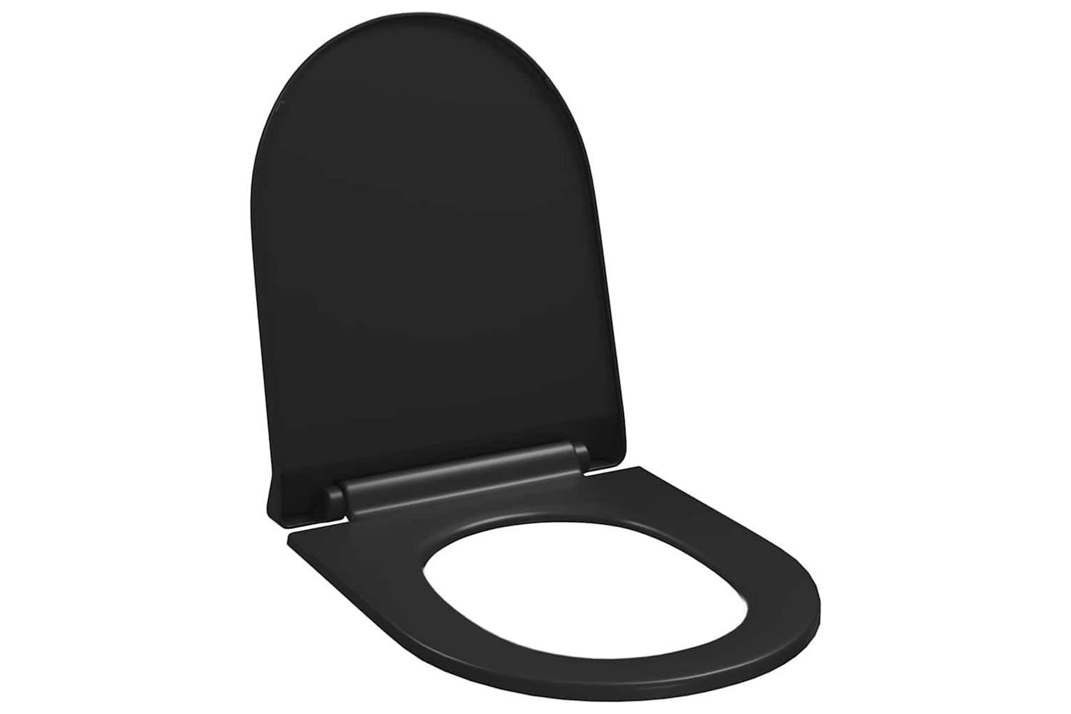Vidaxl 145018 Soft-close Toilet Seat With Quick-release Design Black