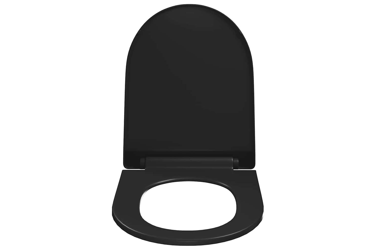 Vidaxl 145018 Soft-close Toilet Seat With Quick-release Design Black-3