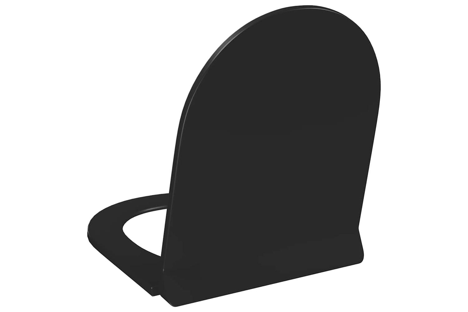 Vidaxl 145018 Soft-close Toilet Seat With Quick-release Design Black-6