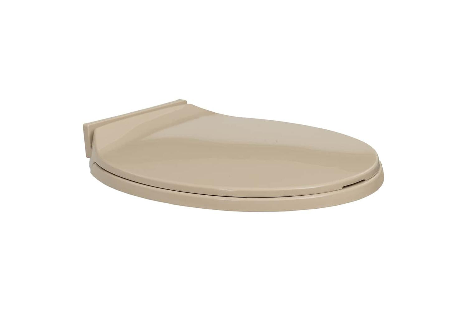 Vidaxl 145820 Soft-close Toilet Seat Beige Oval