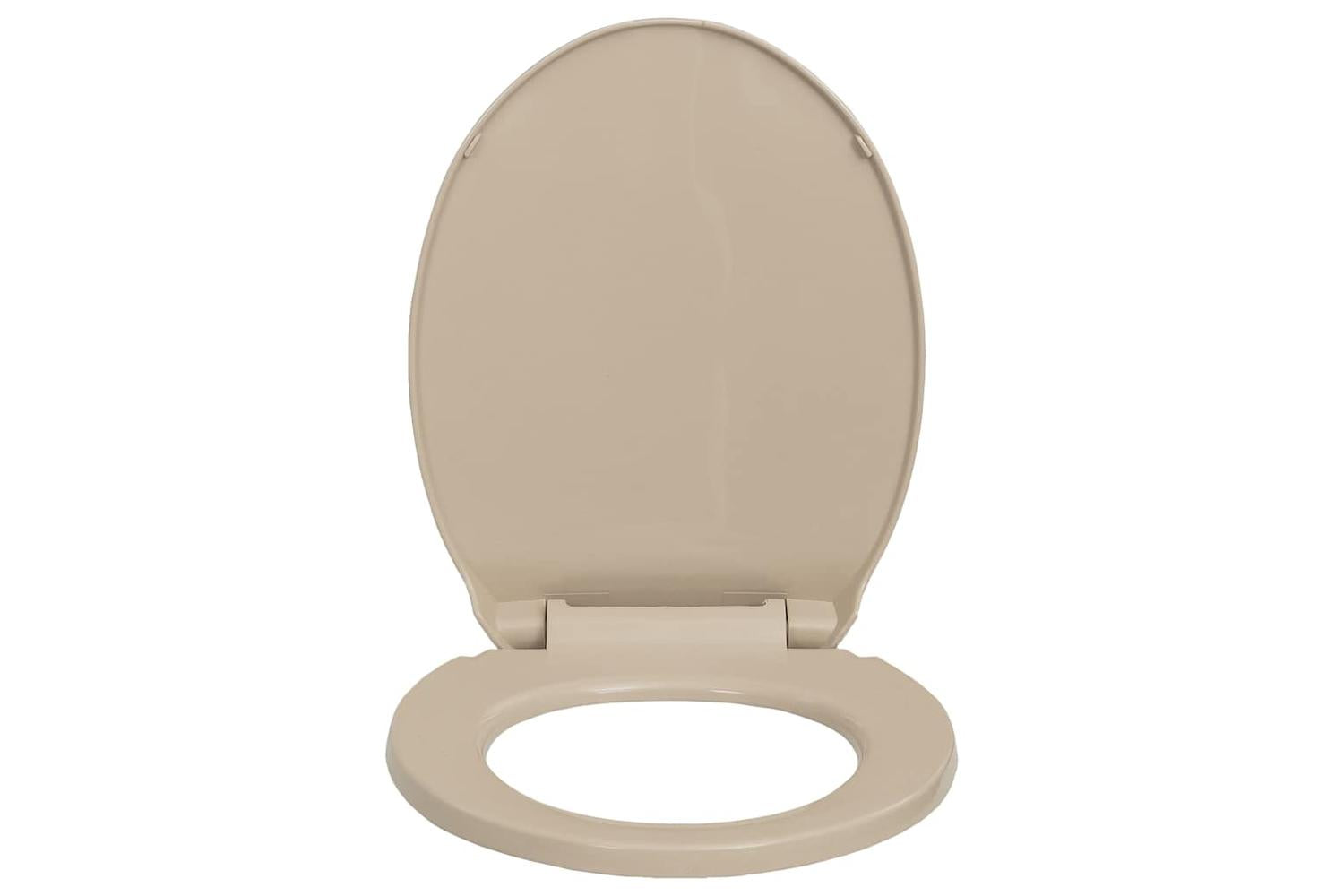 Vidaxl 145820 Soft-close Toilet Seat Beige Oval-3