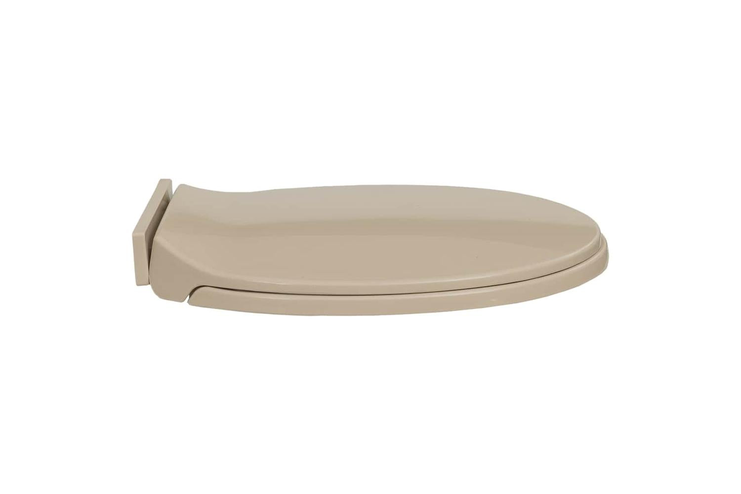Vidaxl 145820 Soft-close Toilet Seat Beige Oval-5