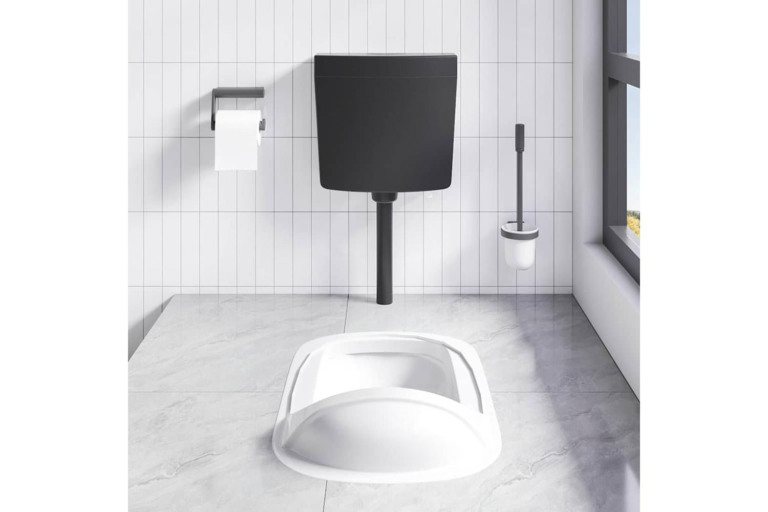 Vidaxl Toilet Cistern With Bottom Water Inlet 3/6 L Black-3