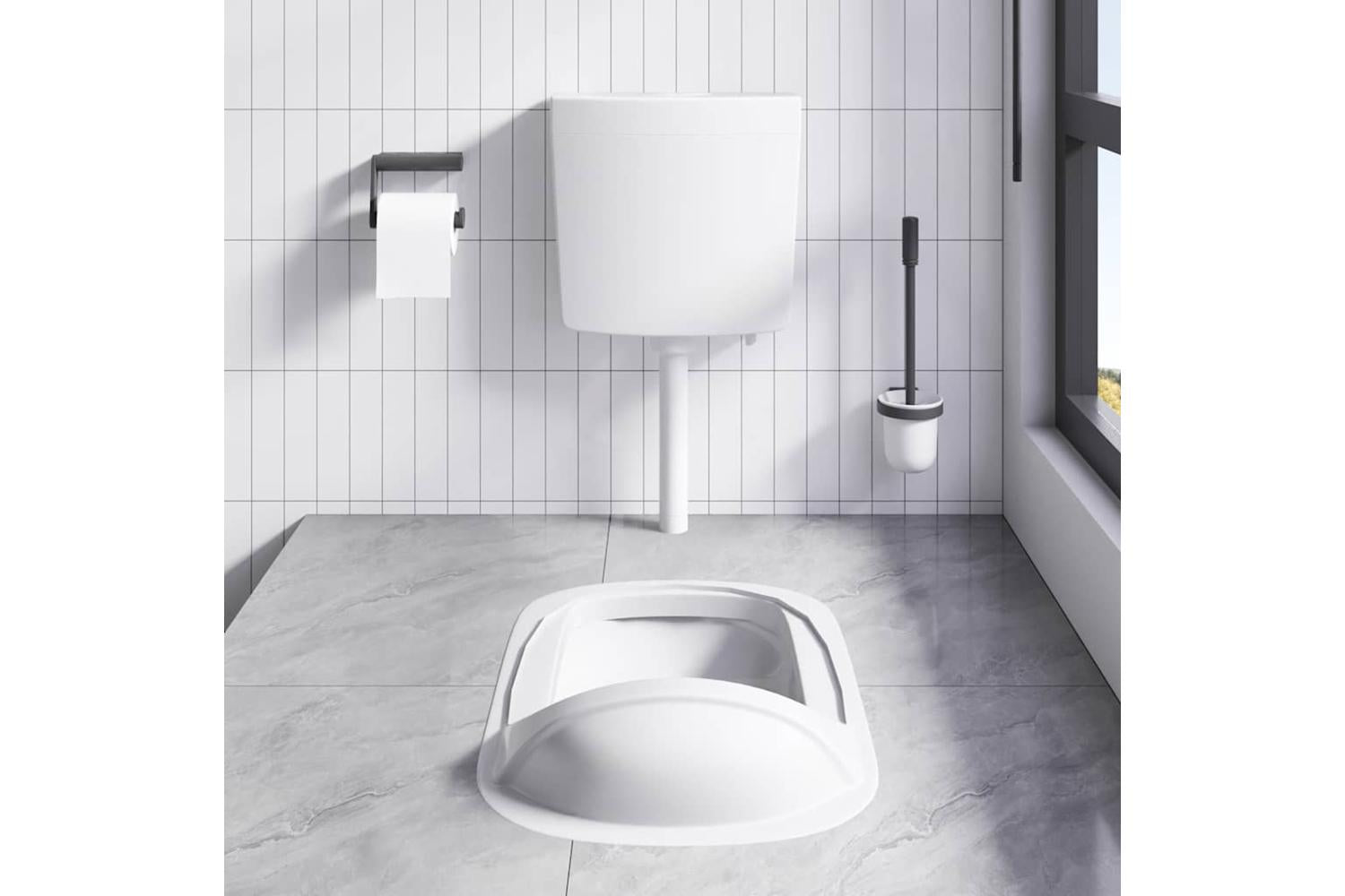 Vidaxl Toilet Cistern With Bottom Water Inlet 3/6 L White-3