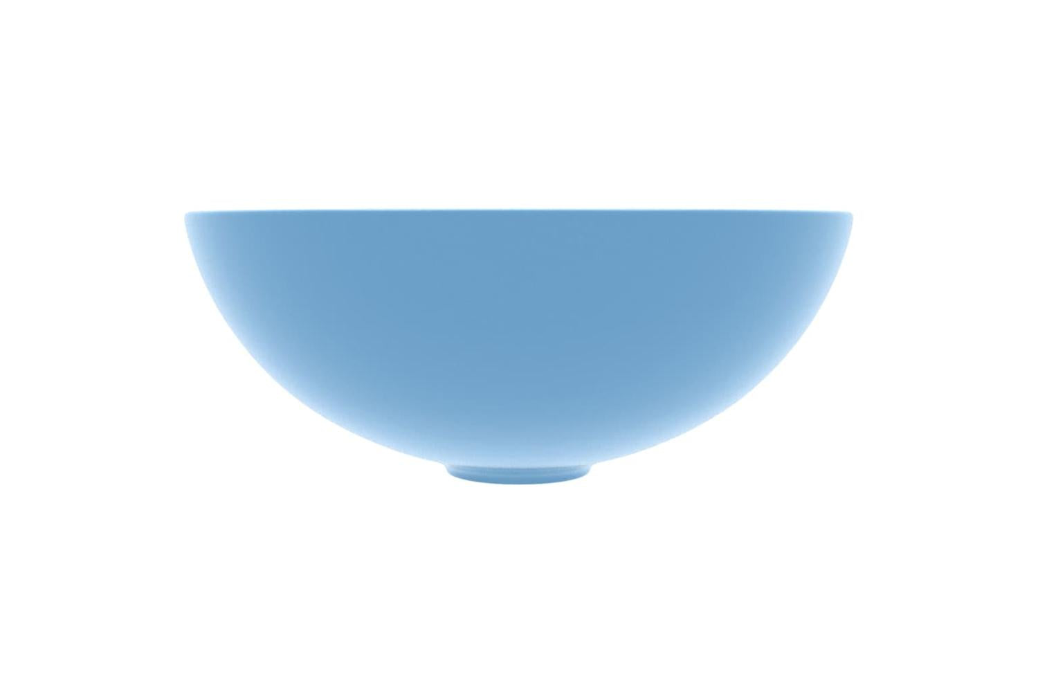 Vidaxl 146978 Bathroom Sink Ceramic Light Blue Round-3