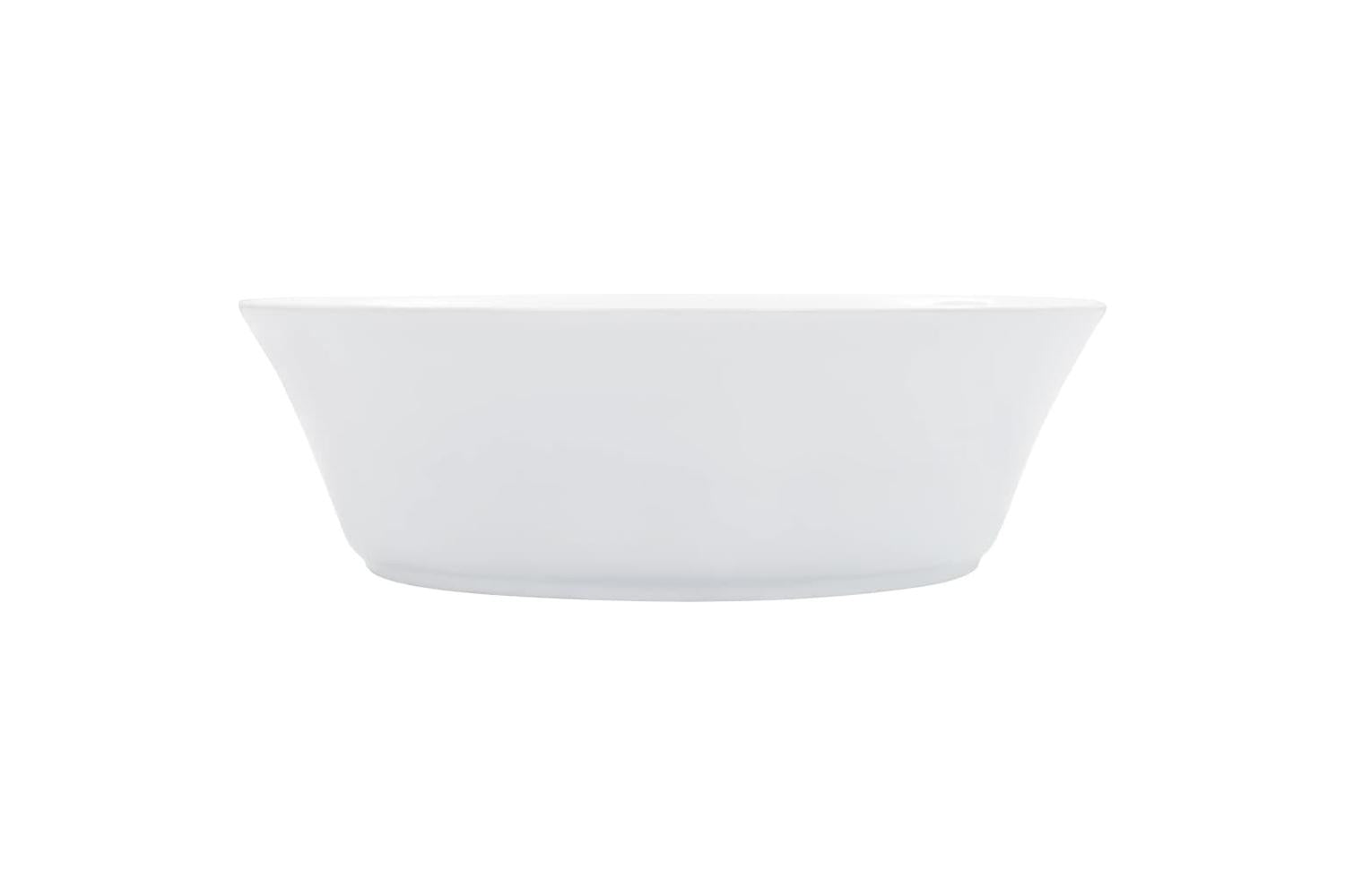 vidaXL 143907 Wash Basin 41x12.5cm Ceramic White-4