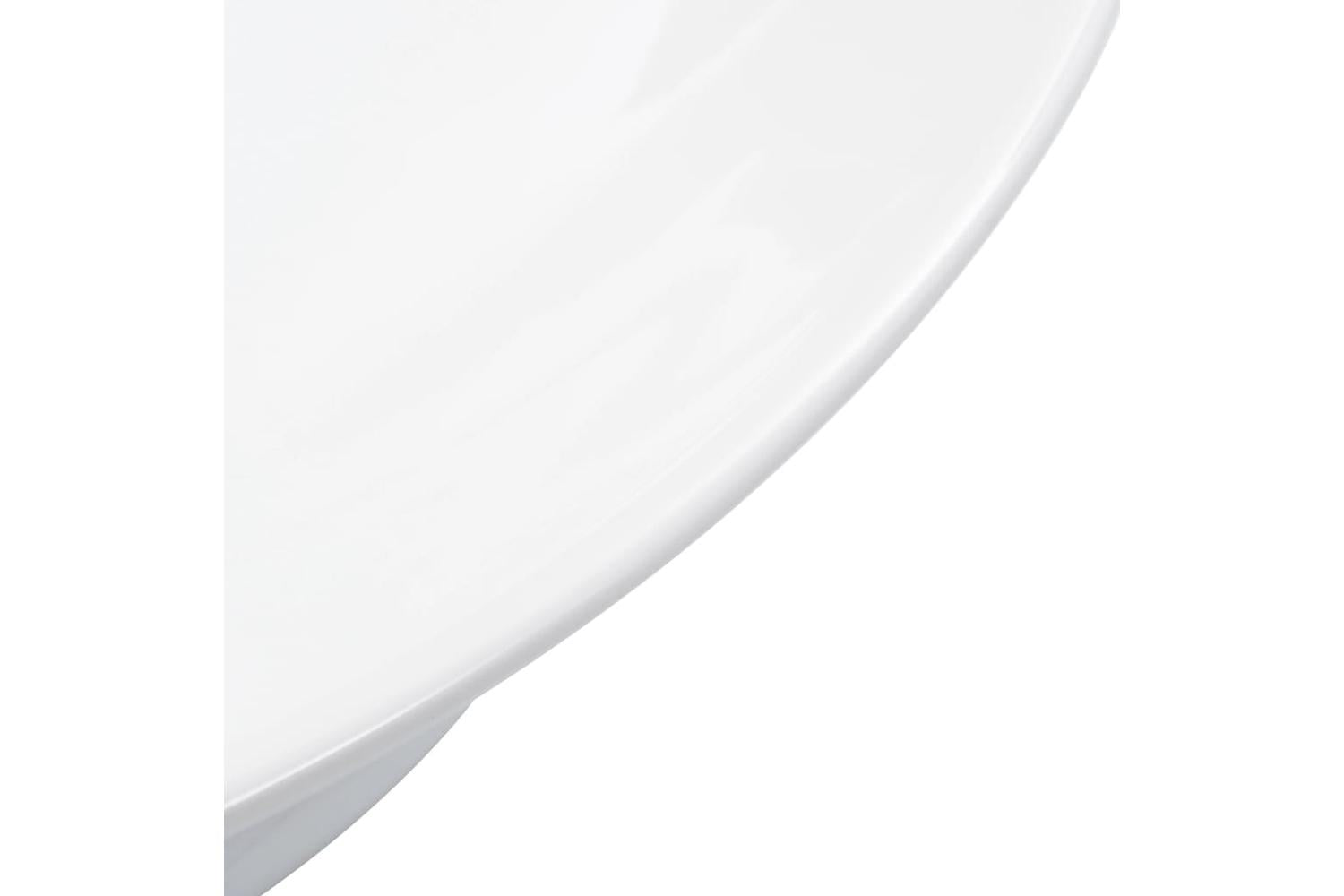 vidaXL 143907 Wash Basin 41x12.5cm Ceramic White-5