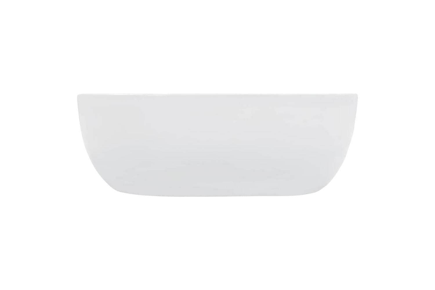 vidaXL 143917 Wash Basin 42.5x42.5x14.5cm Ceramic White-3