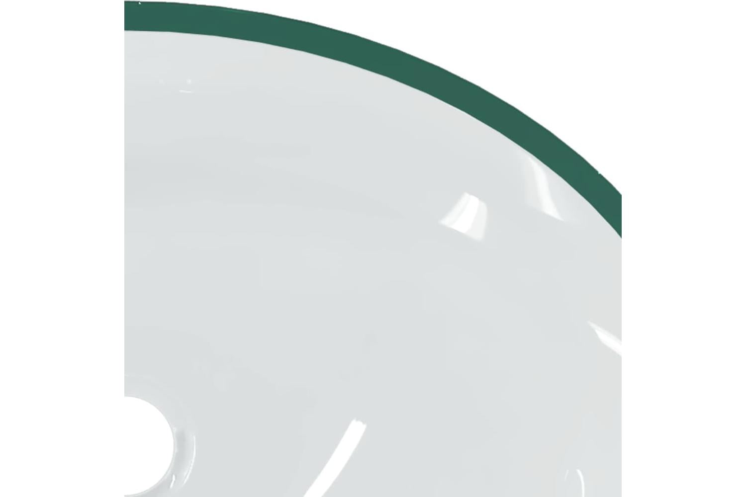 vidaXL 345237 Basin Glass 50x37x14cm Transparent-6