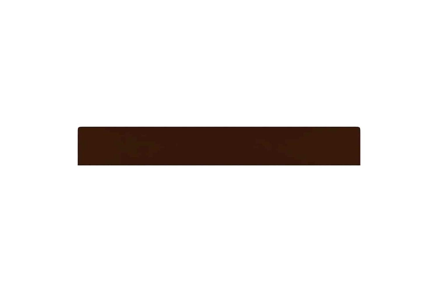 vidaXL 147028 Luxury Basin With Faucet Hole Matt Dark Brown 60x46cm Ceramic-4