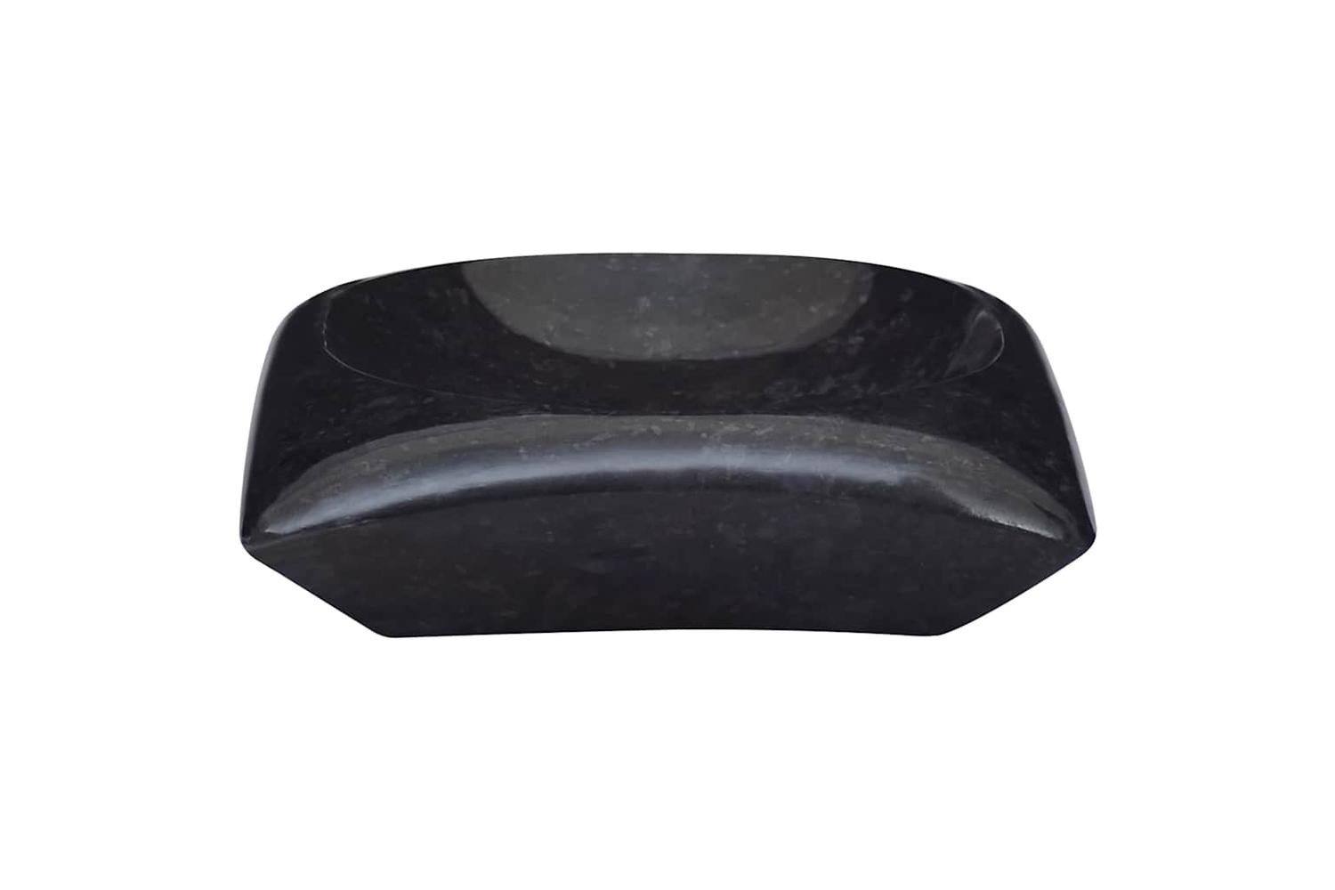 vidaXL 149166 Sink Black 50x35x10cm Marble-4