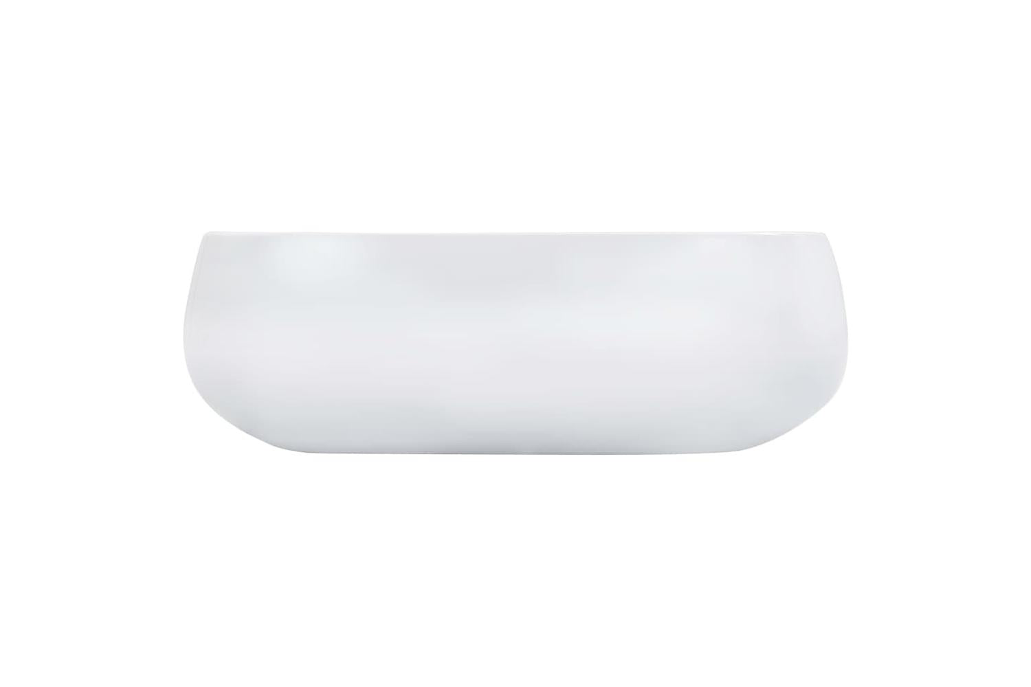 vidaXL 143905 Wash Basin 44.5x39.5x14.5cm Ceramic White-4