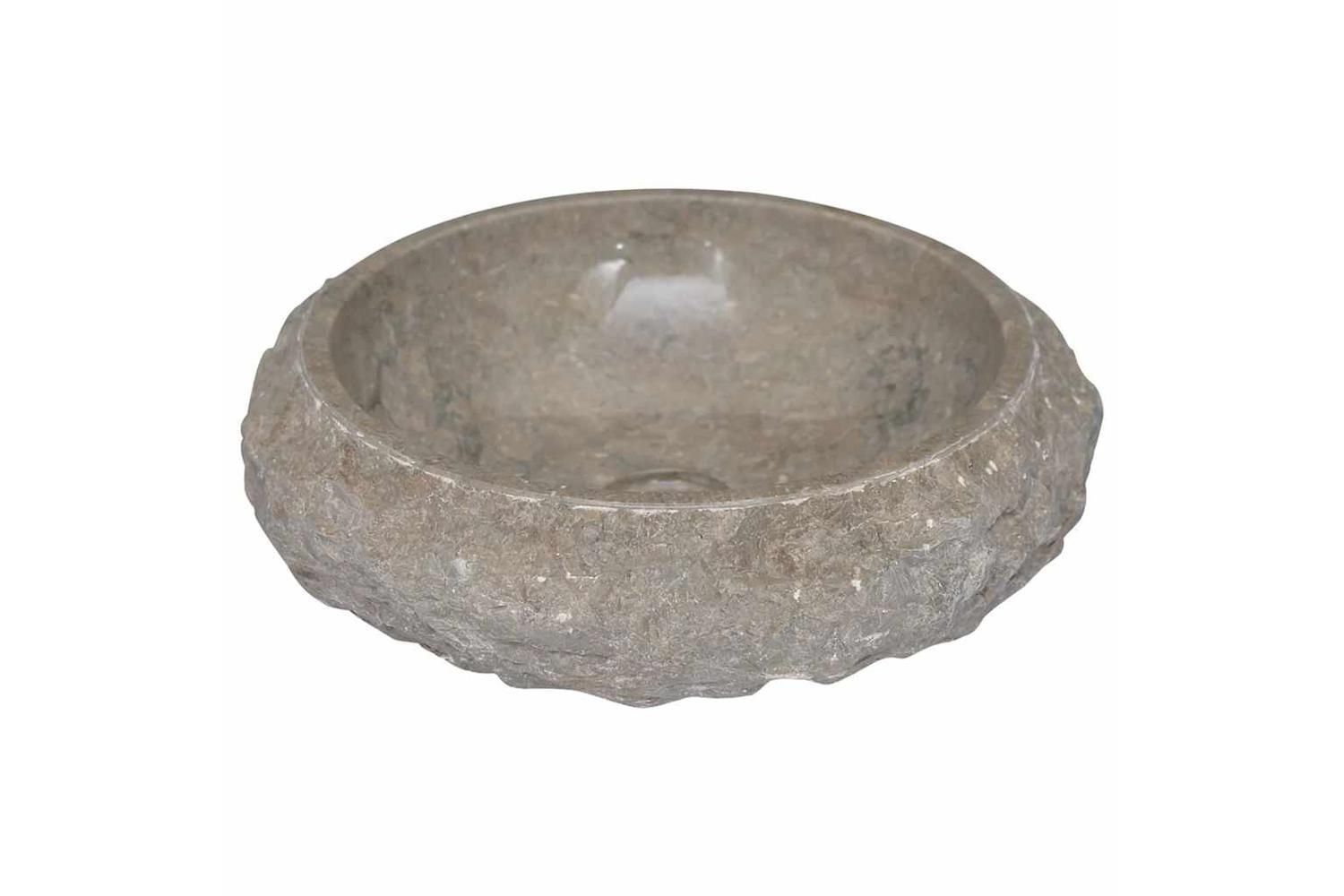 vidaXL 149158 Sink Grey ÃƒÂƒÃ‚Â˜40x12cm Marble-4