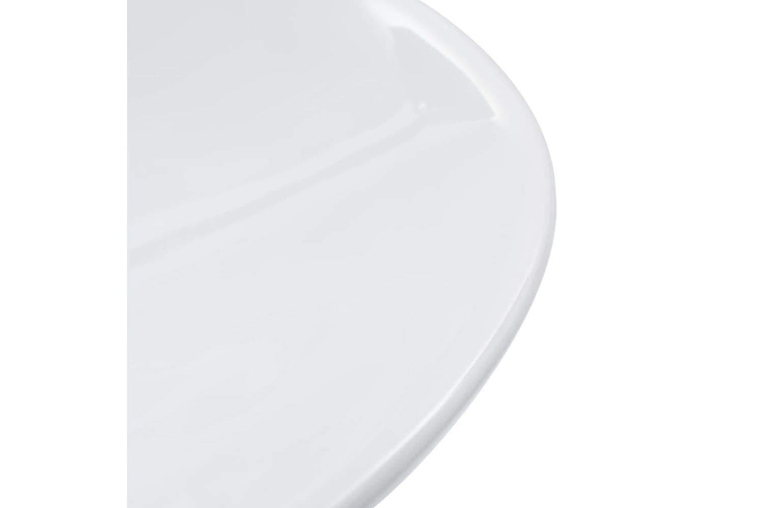 vidaXL 143901 Wash Basin 58.5x39x14cm Ceramic White-5