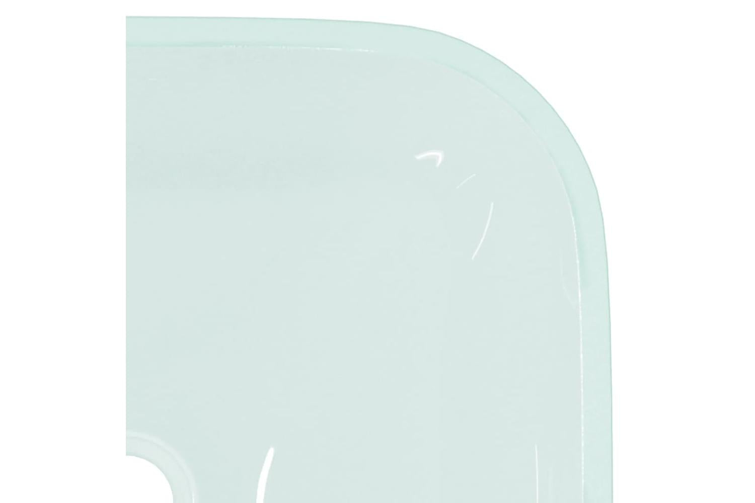 vidaXL 345242 Basin Glass 42x42x14cm Frosted-5