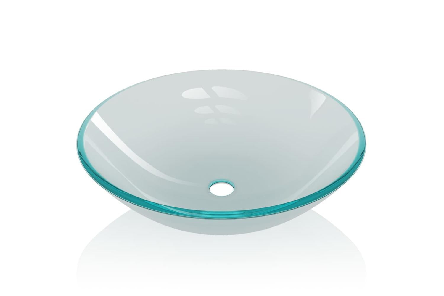 Vidaxl 142230 Basin Tempered Glass 42 Cm Frosted-3