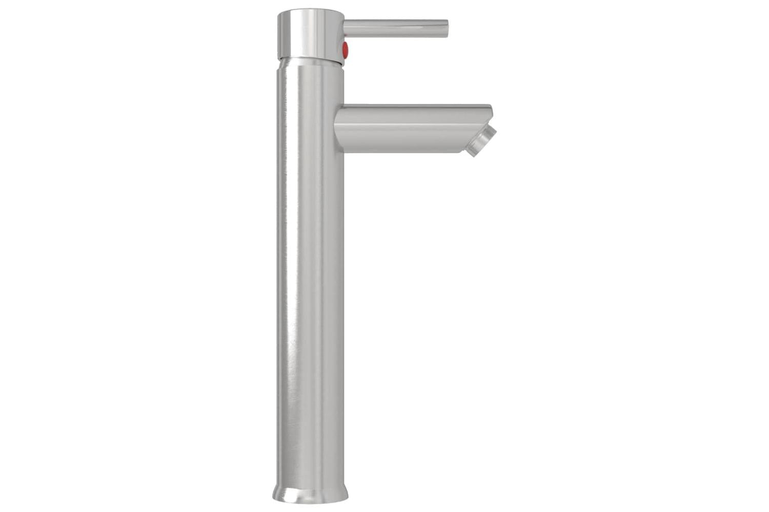 Vidaxl 3098448 Bathroom Sink With Tap And Push Drain Frosted Tempered Glass-4