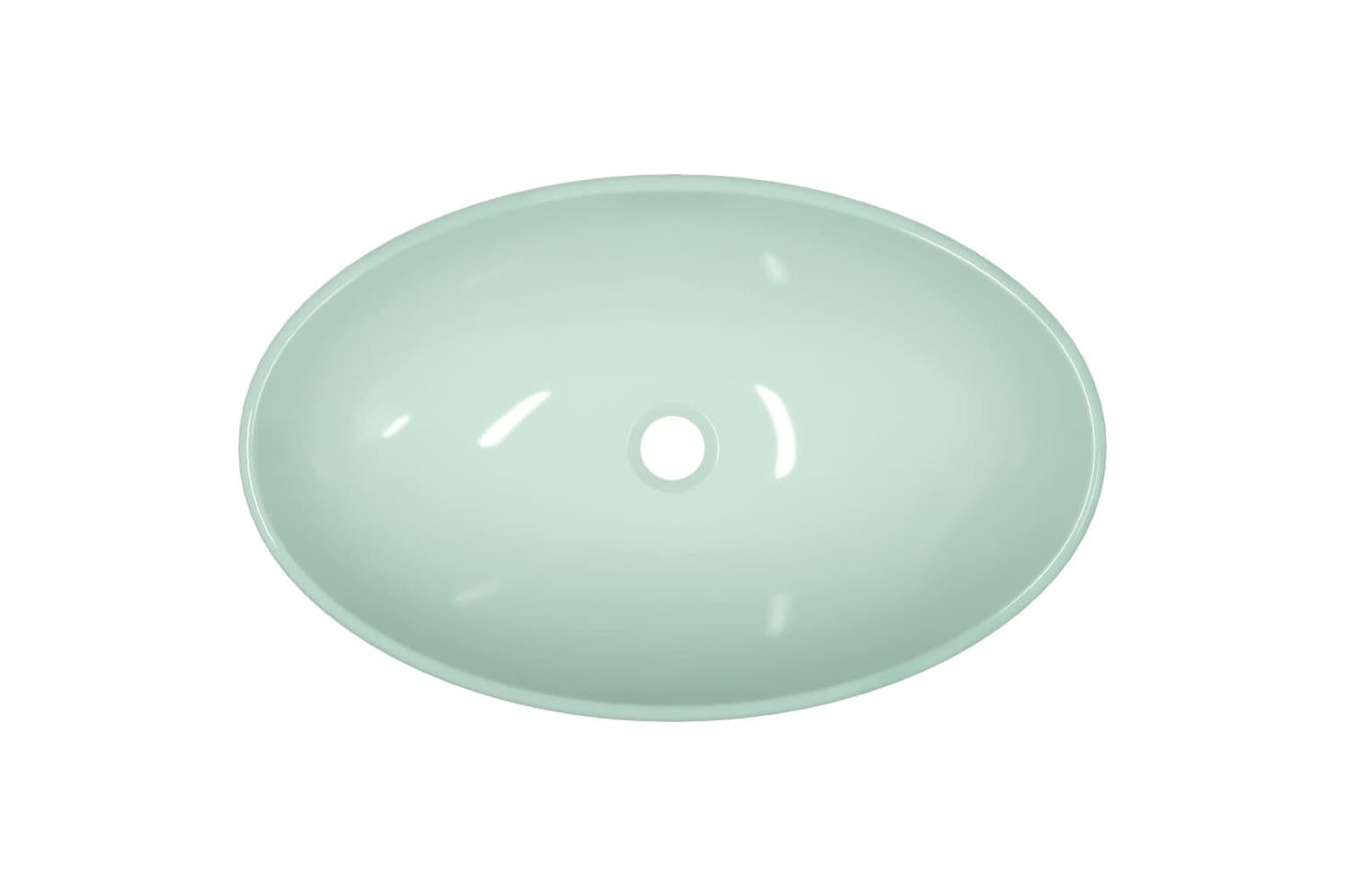 vidaXL 345256 Basin Tempered Glass 54.5x35x15.5cm White-5