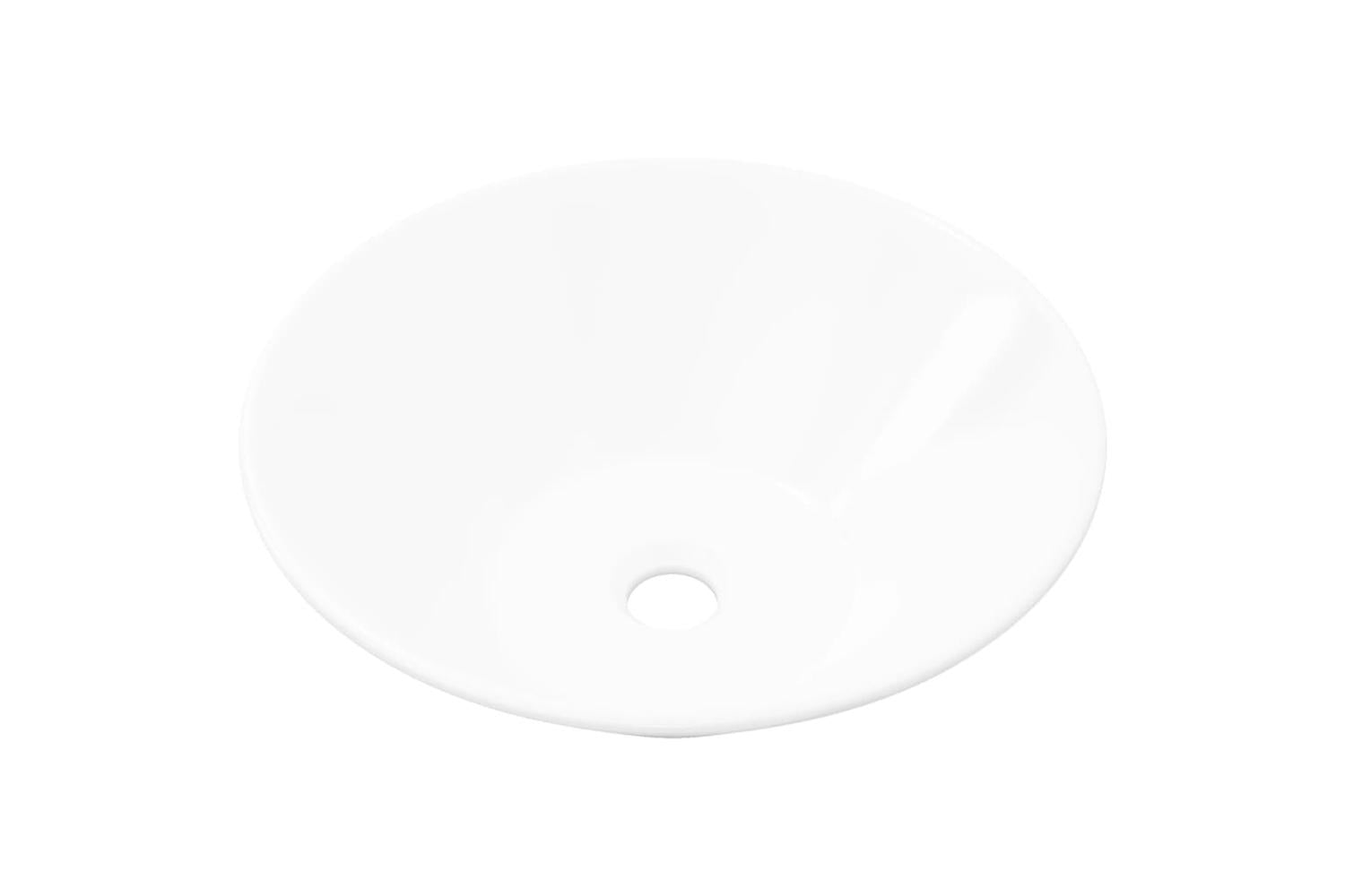 Vidaxl 140706 Bathroom Porcelain Ceramic Sink Art Basin Bowl White