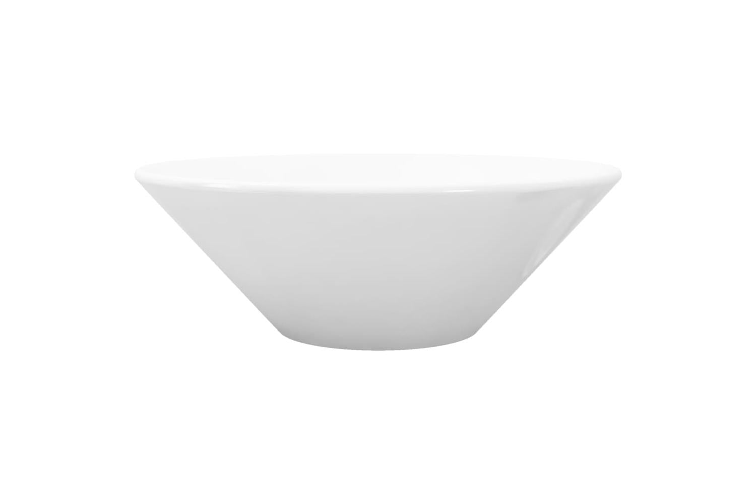 Vidaxl 140706 Bathroom Porcelain Ceramic Sink Art Basin Bowl White-5