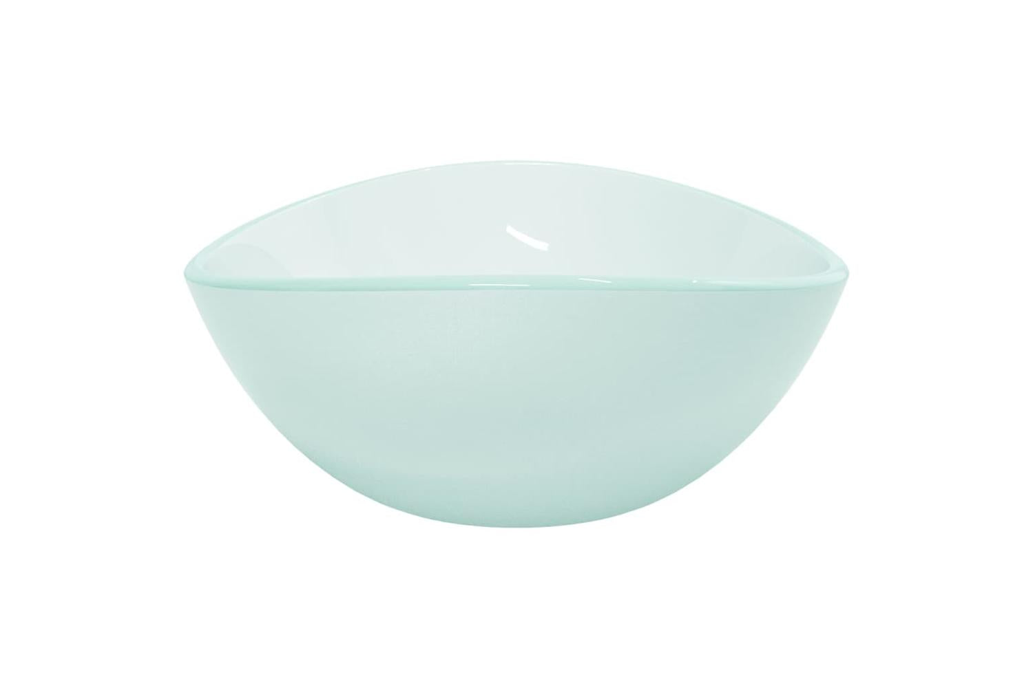 vidaXL 345244 Basin Tempered Glass 54.5x35x15.5cm Frosted-4