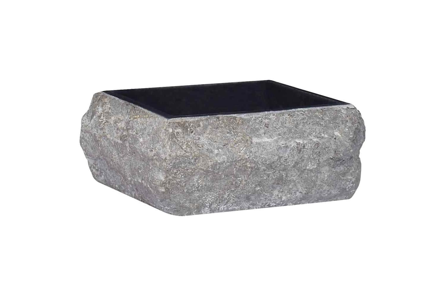 Vidaxl Sink Black 30x30x13 Cm Marble
