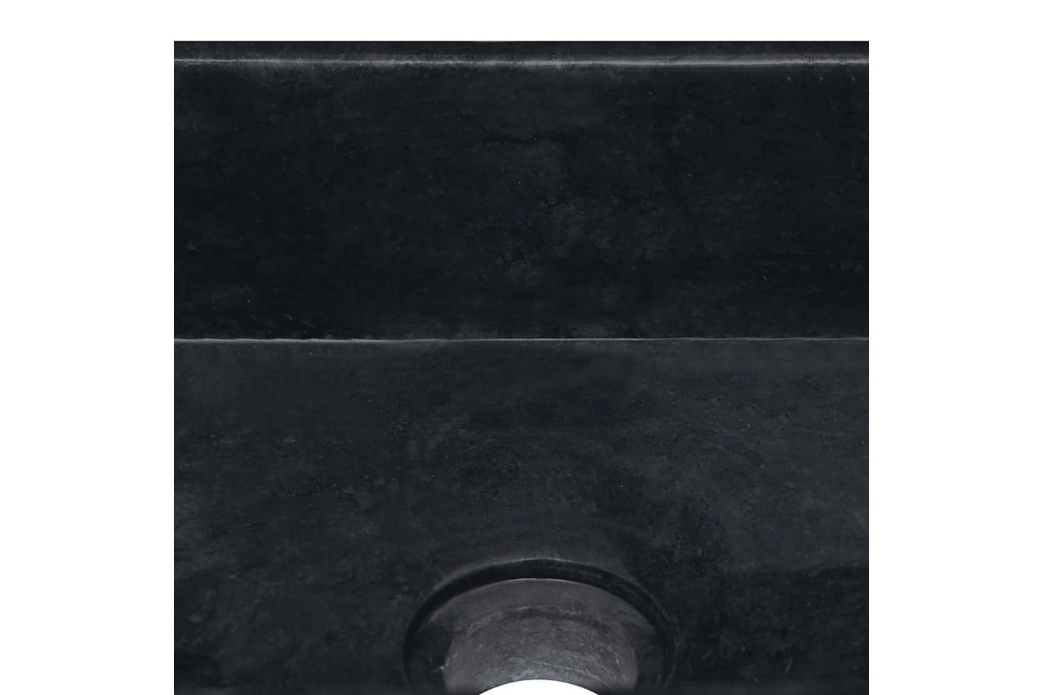 Vidaxl Sink Black 30x30x13 Cm Marble-7