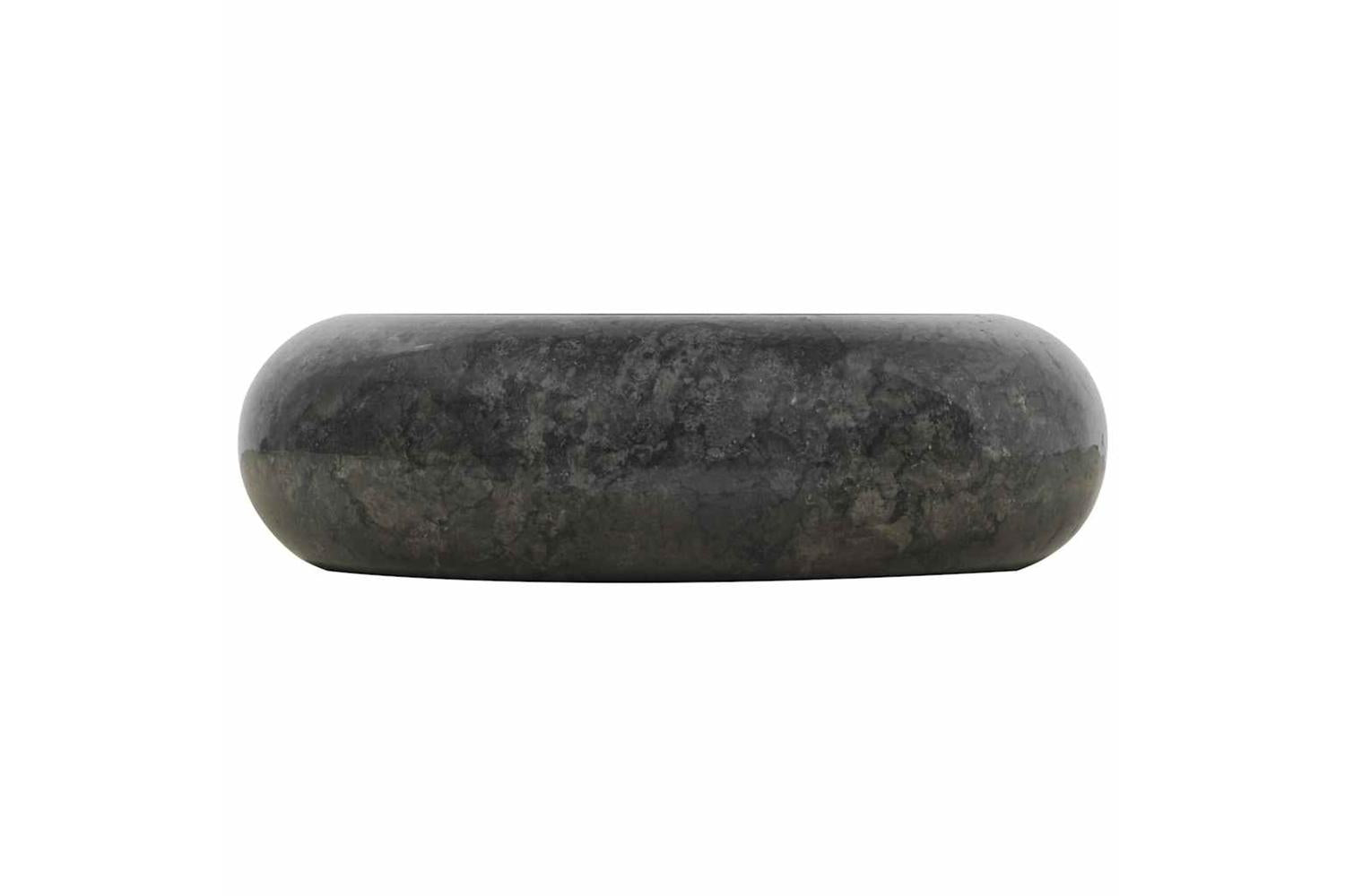 vidaXL 142766 Sink 40x12cm Marble Black-2