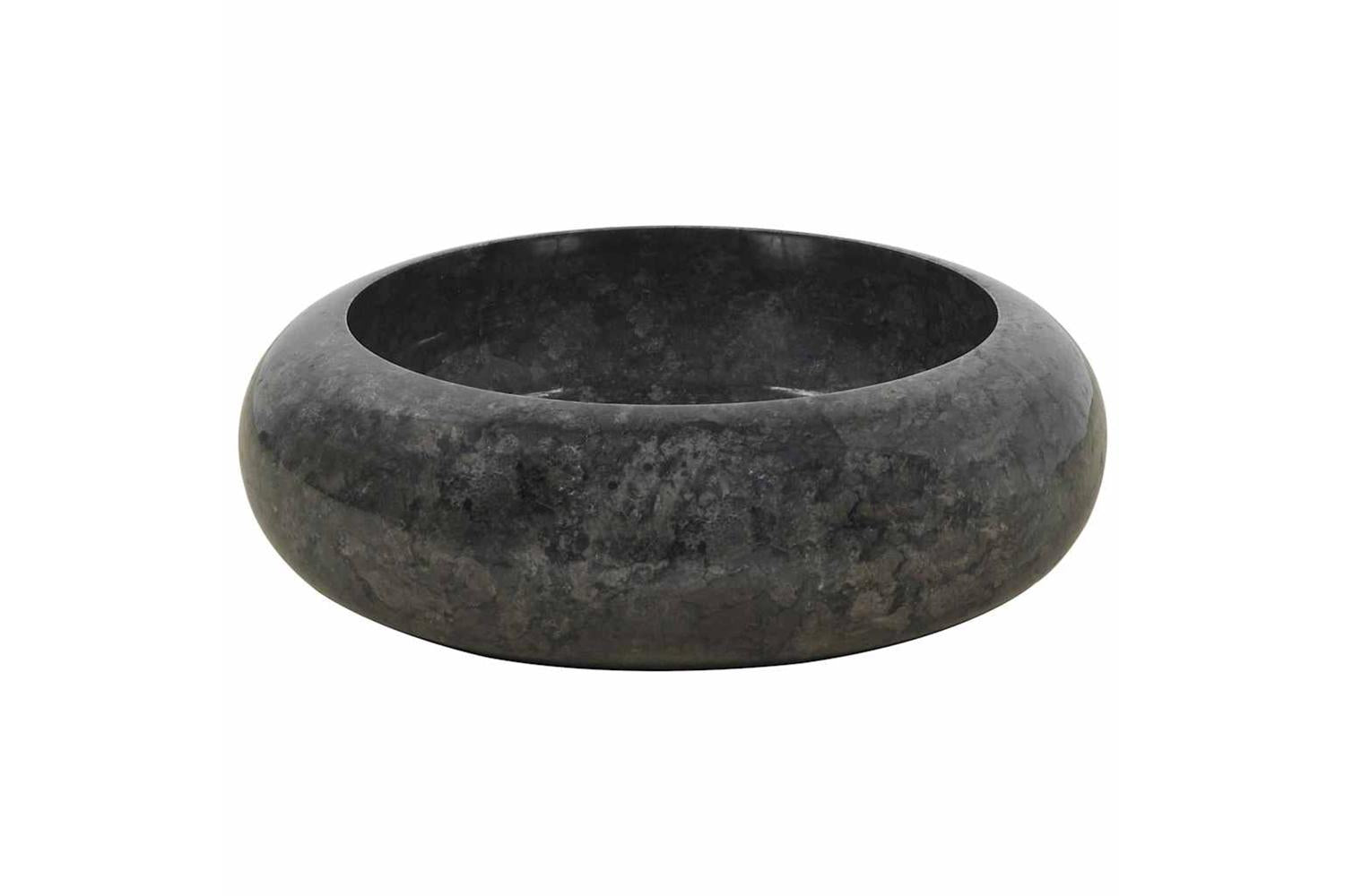 vidaXL 142766 Sink 40x12cm Marble Black-3