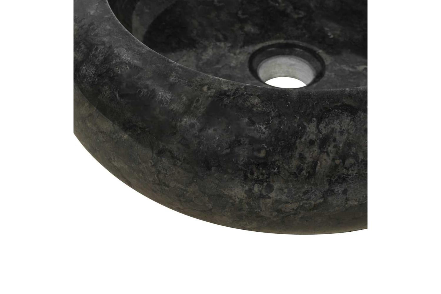 vidaXL 142766 Sink 40x12cm Marble Black-6