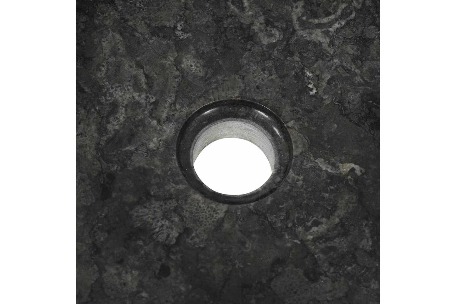 vidaXL 142766 Sink 40x12cm Marble Black-7