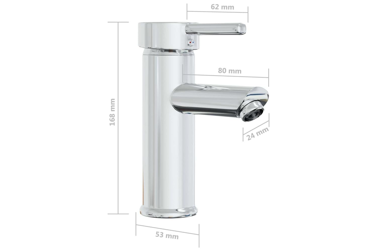 vidaXL 148623 Built-in Basin With Faucet 42x39x18cm Ceramic White-10