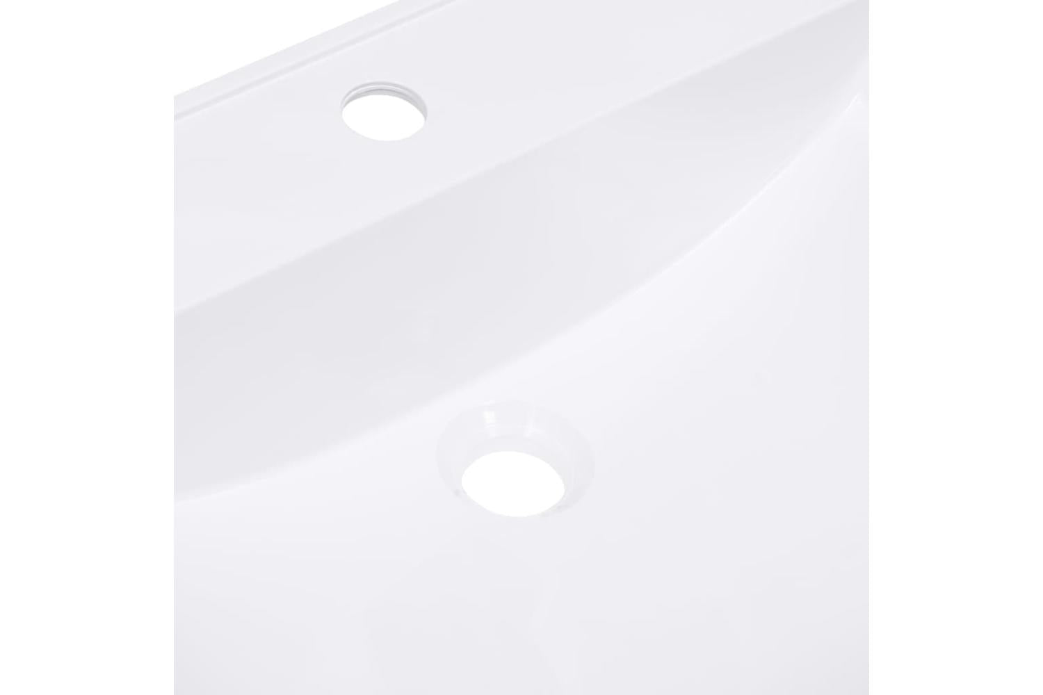 vidaXL 146517 Built-in Wash Basin 800x460x130mm Smc White-6