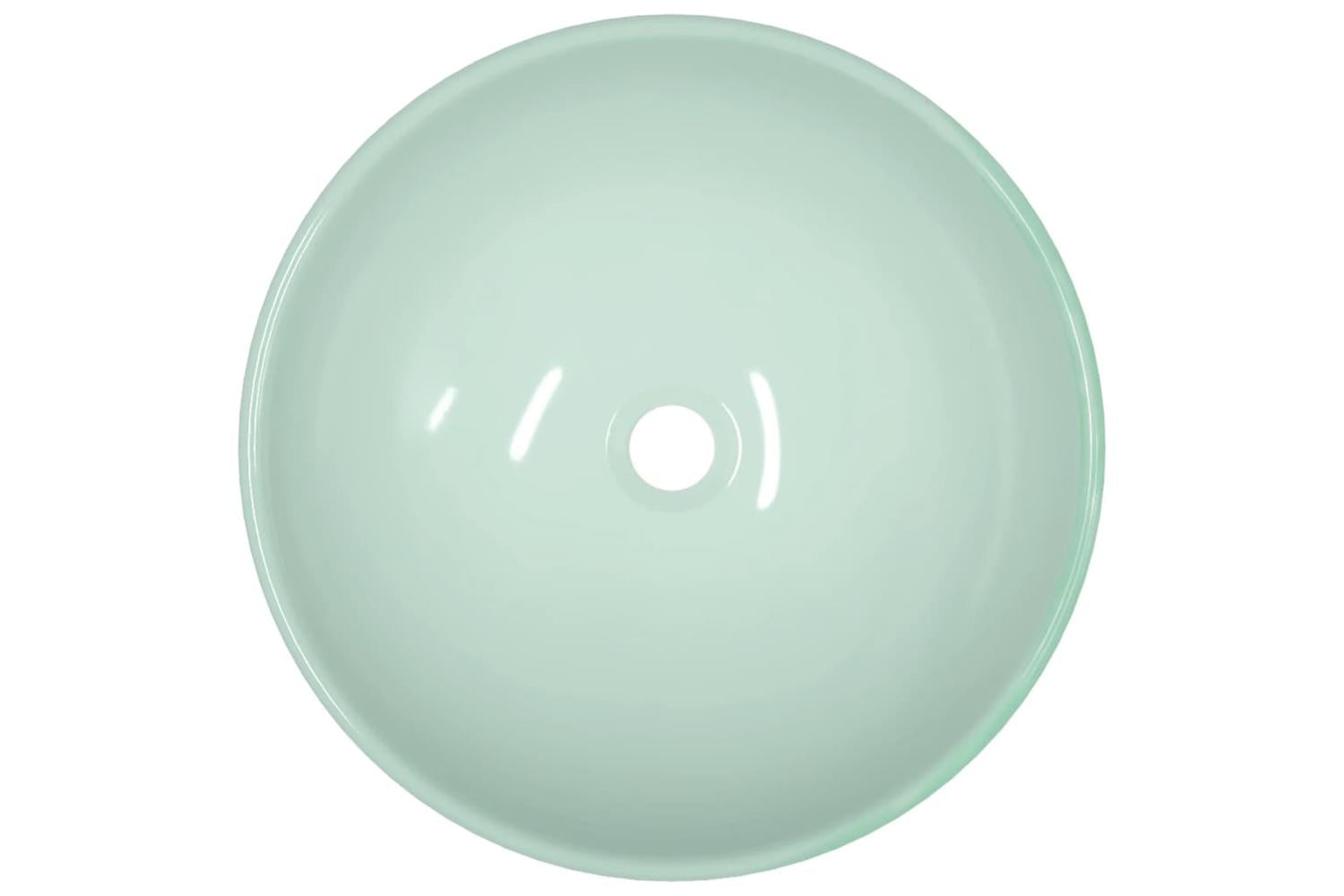 vidaXL 345251 Basin Tempered Glass 42x14cm White-3