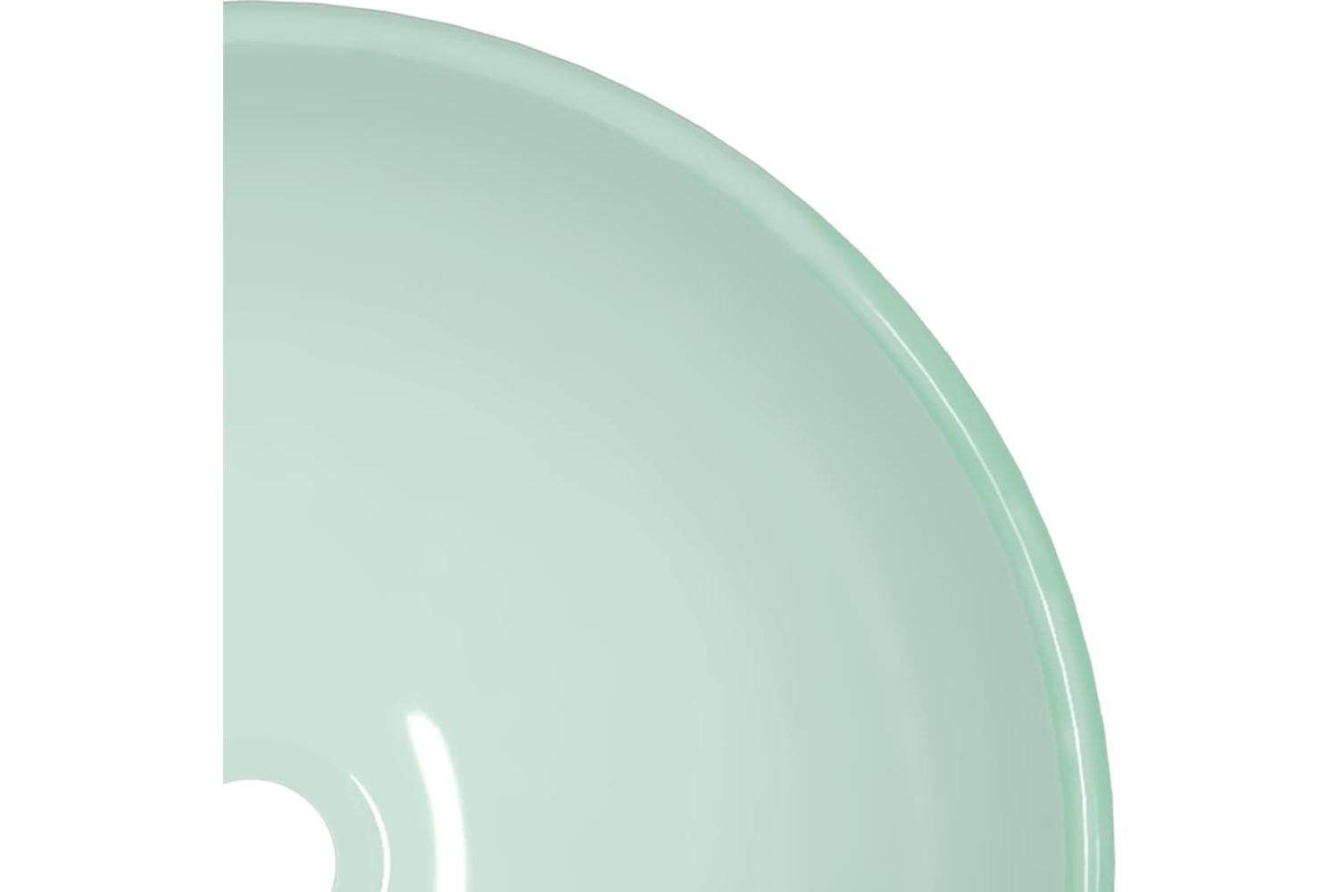 vidaXL 345251 Basin Tempered Glass 42x14cm White-4