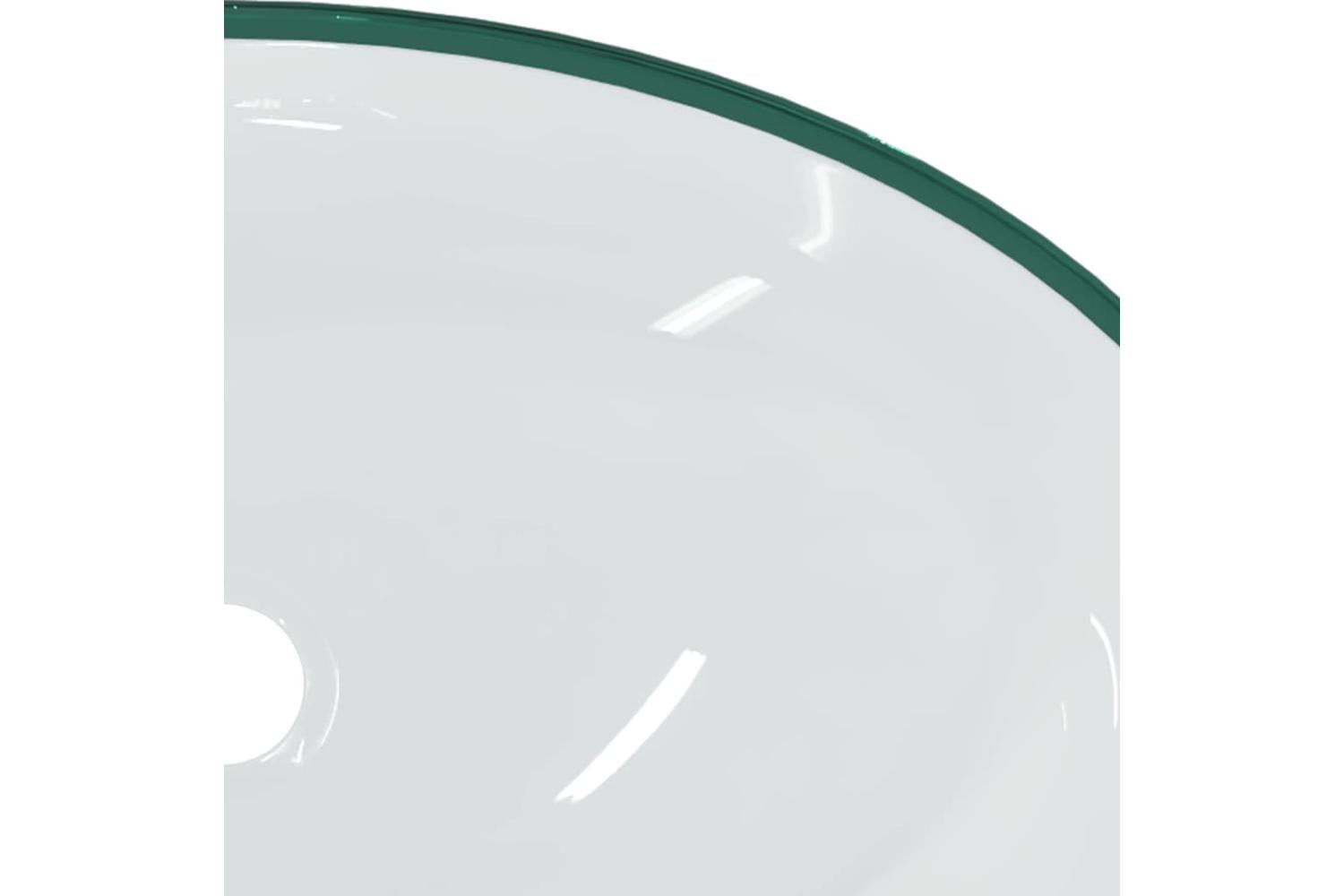 vidaXL 345238 Basin Tempered Glass 54.5x35x15.5cm Transparent-6