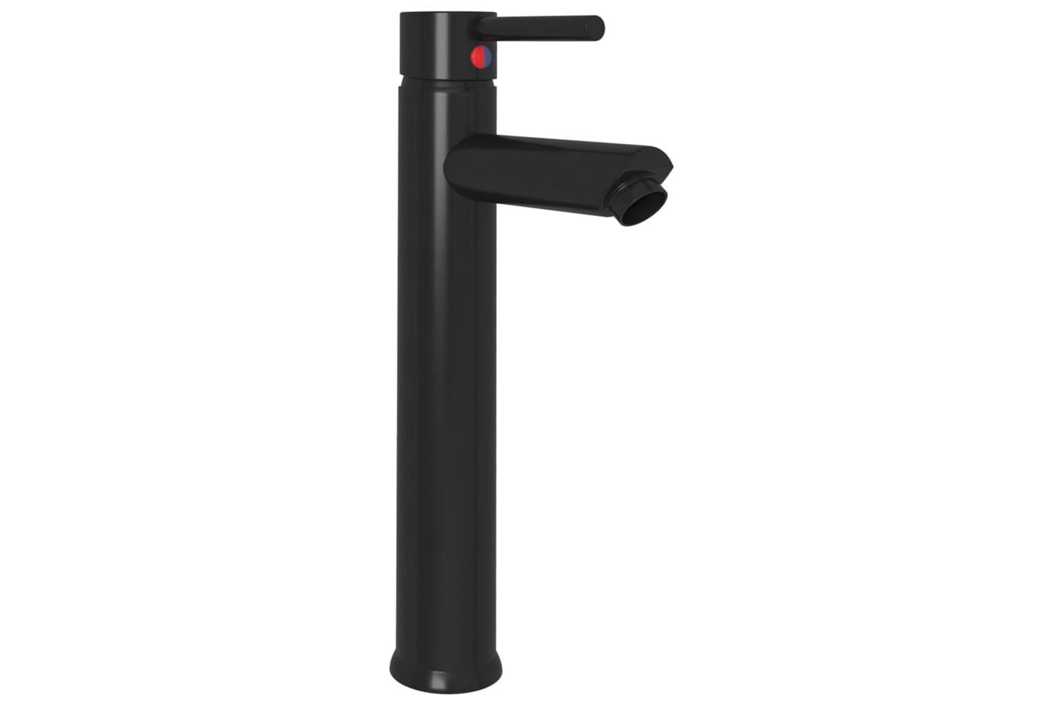 Vidaxl 3098450 Bathroom Sink With Tap And Push Drain Black Tempered Glass-3