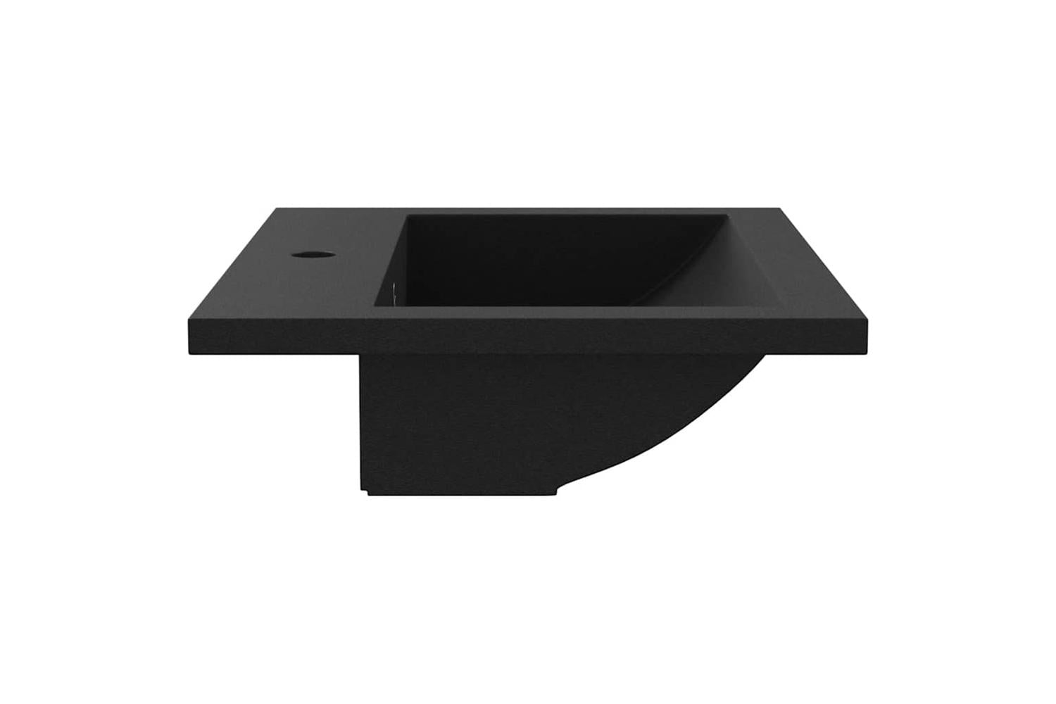 vidaXL 142962 Granite Basin 600x450x120mm Black-6