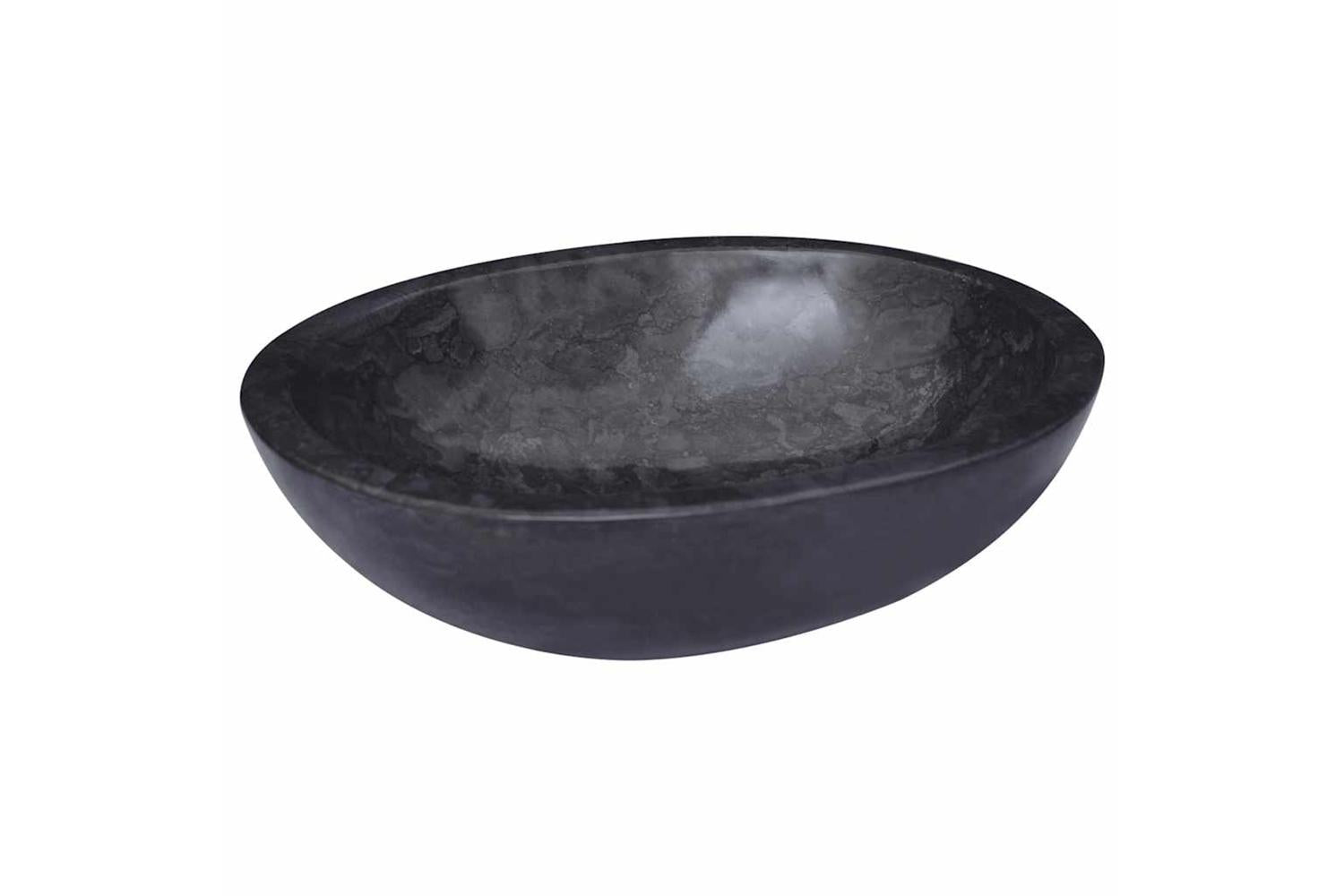 Vidaxl Sink Black 53x40x15 Cm Marble-3