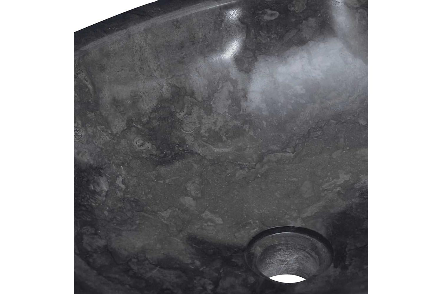 Vidaxl Sink Black 53x40x15 Cm Marble-6